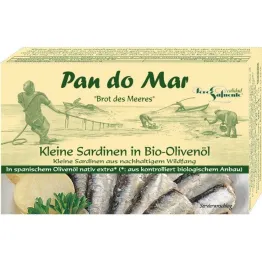 Sardynki w Bio Oliwie z Oliwek 120 g (90 g)  - Pan Do Mar