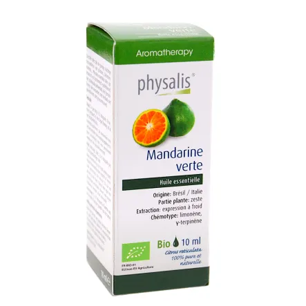 Olejek Eteryczny Groene Mandarijn Mandarynka Zielona Bio 10ml Physalis