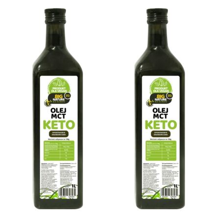 2 x Olej MCT KETO 1 l - Big Nature