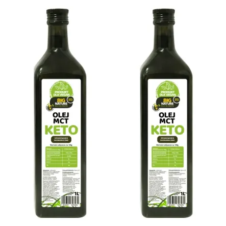 2 x Olej MCT KETO 1 l - Big Nature