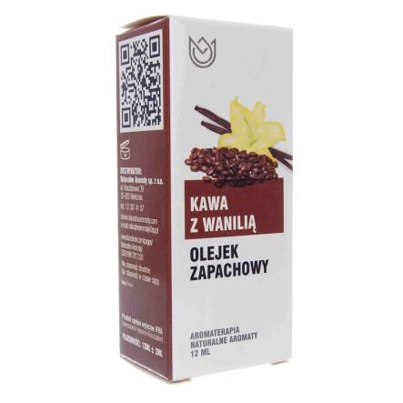 Olejek Zapachowy Kawa z Wanilią 12 ml - Naturalne Aromaty