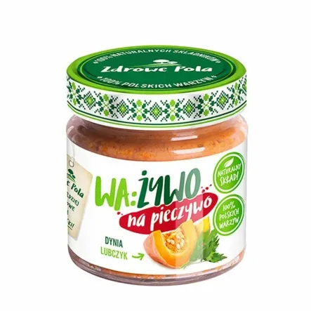 WA:ŻYWO Pasta z Dyni z Lubczykiem 180 g - Joyfood