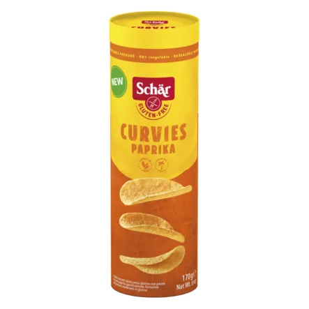 Chipsy Ziemniaczane o Smaku Paprykowym Bezglutenowe 170 g Schar