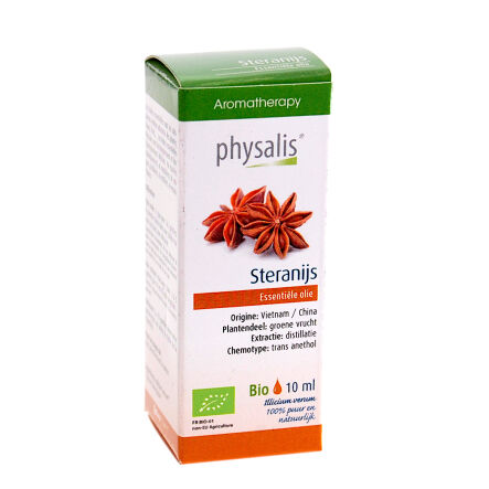 Olejek Eteryczny Steranijs Anyż Gwiaździsty Bio 10 ml Physalis