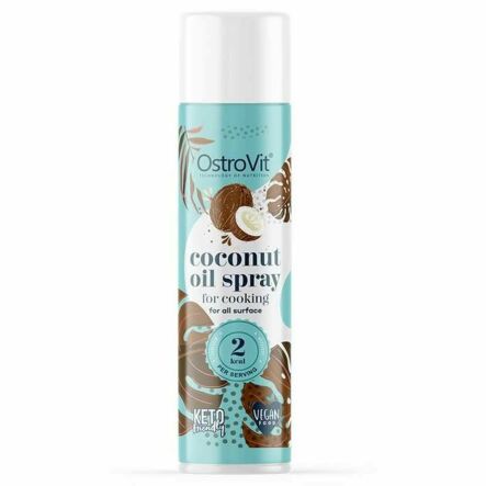 Olej Kokosowy w Sprayu - Cooking Spray Coconut Oil 250 ml - OstroVit