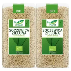 2 x Soczewica Zielona Bio 500 g - Bio Planet