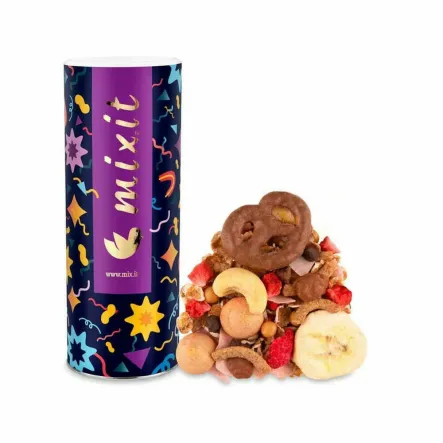 Musli Urodzinowy Tort 440 g - Mixit - Przecena Krótka Data Minimalnej Trwałości