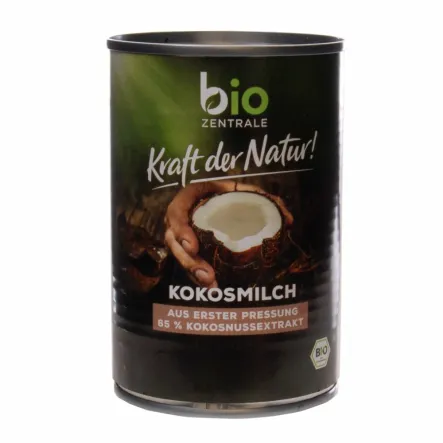 Mleko Kokosowe 400 ml - Eko BioZentrale