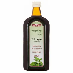 Sok z Pokrzywy Tłoczony 500 ml - Polska Róża