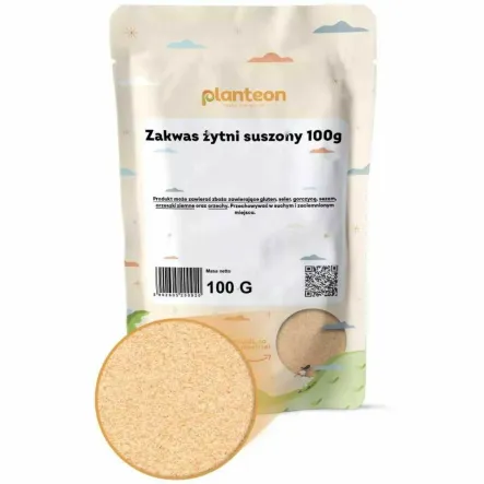 Zakwas Żytni Suszony 100 g - Planteon