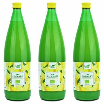 3 x Sok z Cytryn NFC Bio 1 l - Bio Planet