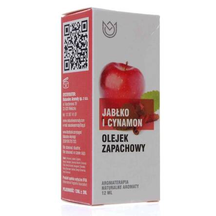 Olejek Zapachowy Jabłko i Cynamon 12 ml - Naturalne Aromaty