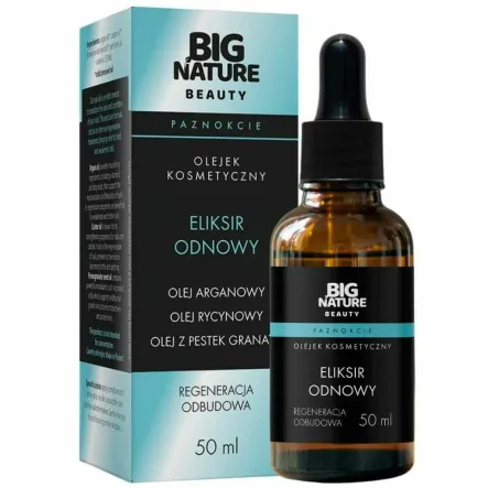 Olejek Kosmetyczny Eliksir Odnowy do Paznokci 50 ml - Big Nature Beauty