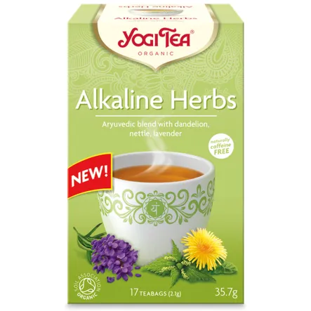 Herbatka Zioła Alkaliczne Bio 17x 2,1 g - Yogi 