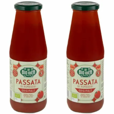 2 x Passata Pomidorowa Bio 680 g  - La Bio Idea