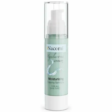 Hialuronowy Żel Krem do Twarzy na Dzień i na Noc 50 ml - Nacomi