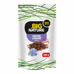 Siemię Lniane Ziarno 250 g - Big Nature