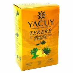 Yerba Mate Yacuy Terere PINEAPLE i MINT 500 g