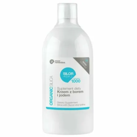 SILOR+B+J Organic 1000 Krzem z Borem i Jodem 1 l - Invex Remedies