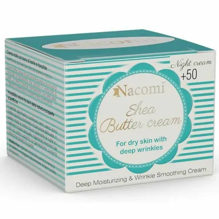 Krem Shea +50 na Noc 50 ml - Nacomi