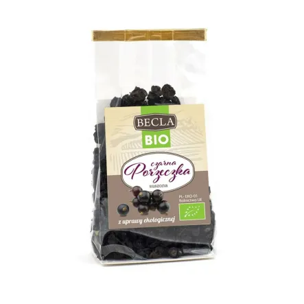 Porzeczka Czarna Suszona Eko 100 g Owocowy Zagajnik