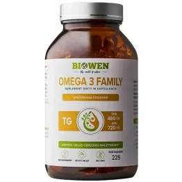 Omega-3 Family 225 Kapsułek - Biowen
