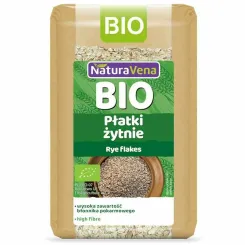 Płatki Żytnie Bio 300 g - NaturAvena