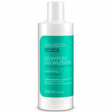 Szampon do Włosów Nawilżająco- Odbudowujący 300 ml - SYLVECO PURE LINE