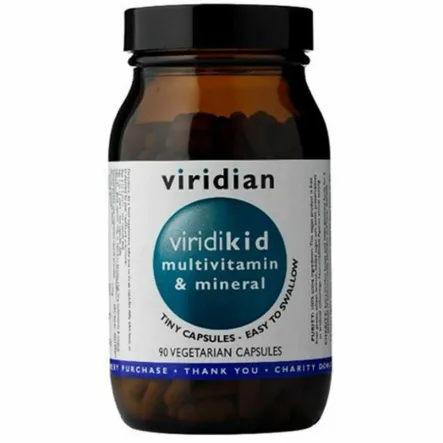Viridikid Dla Dzieci (Witaminy i Minerały) 90 Kapsułek - Viridian