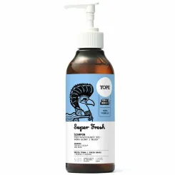 Szampon do Włosów Przetłuszczających się Super Fresh 300 ml - Yope