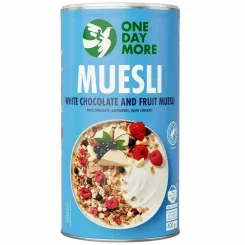Musli Owocowe z Białą Czekoladą  400 g - One Day More