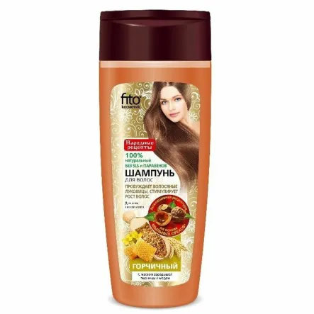 Szampon do Włosów GORCZYCOWY 270 ml - Fitocosmetic - Wyprzedaż