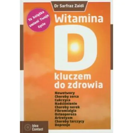 Książka: Witamina D Kluczem Do Zdrowia Idea contact PRN - Wyprzedaż