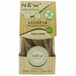 Paluchy Mocy Konopne z Pieprzem Cayenne Bezglutenowe 200 g - New Mountain