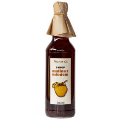 MM Syrop Malina z Miodem 500 ml Prosto ze Wsi