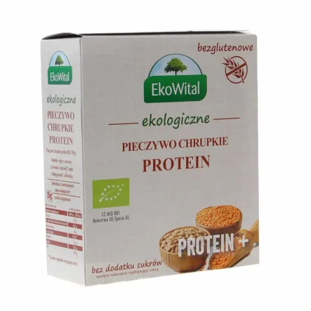 Pieczywo Chrupkie Protein Bezglutenowe Bio 100 g - EkoWital