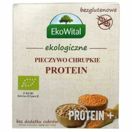 Pieczywo Chrupkie Protein+ Bezglutenowe Bez Dodatku Cukru Bio 100 g - EkoWital