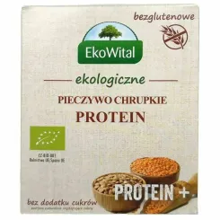 Pieczywo Chrupkie Protein+ Bezglutenowe Bez Dodatku Cukru Bio 100 g - EkoWital