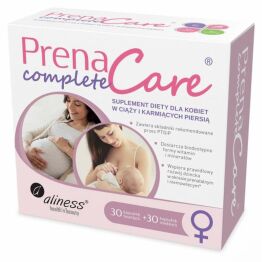 PrenaCare® Complete dla kobiet w ciąży i karmiących x30 Kapsułek Twardych+ 30 Kapsułek Miękkich