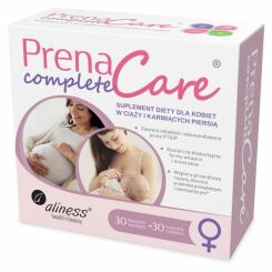 PrenaCare® Complete dla kobiet w ciąży i karmiących x30 Kapsułek Twardych+ 30 Kapsułek Miękkich