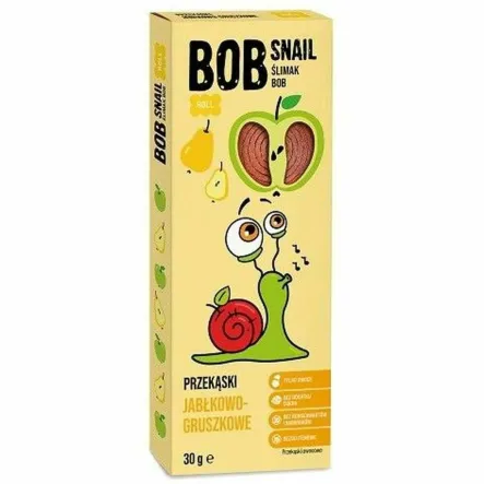 Przekąska Jabłko - Gruszka 30 g - Bob Snail