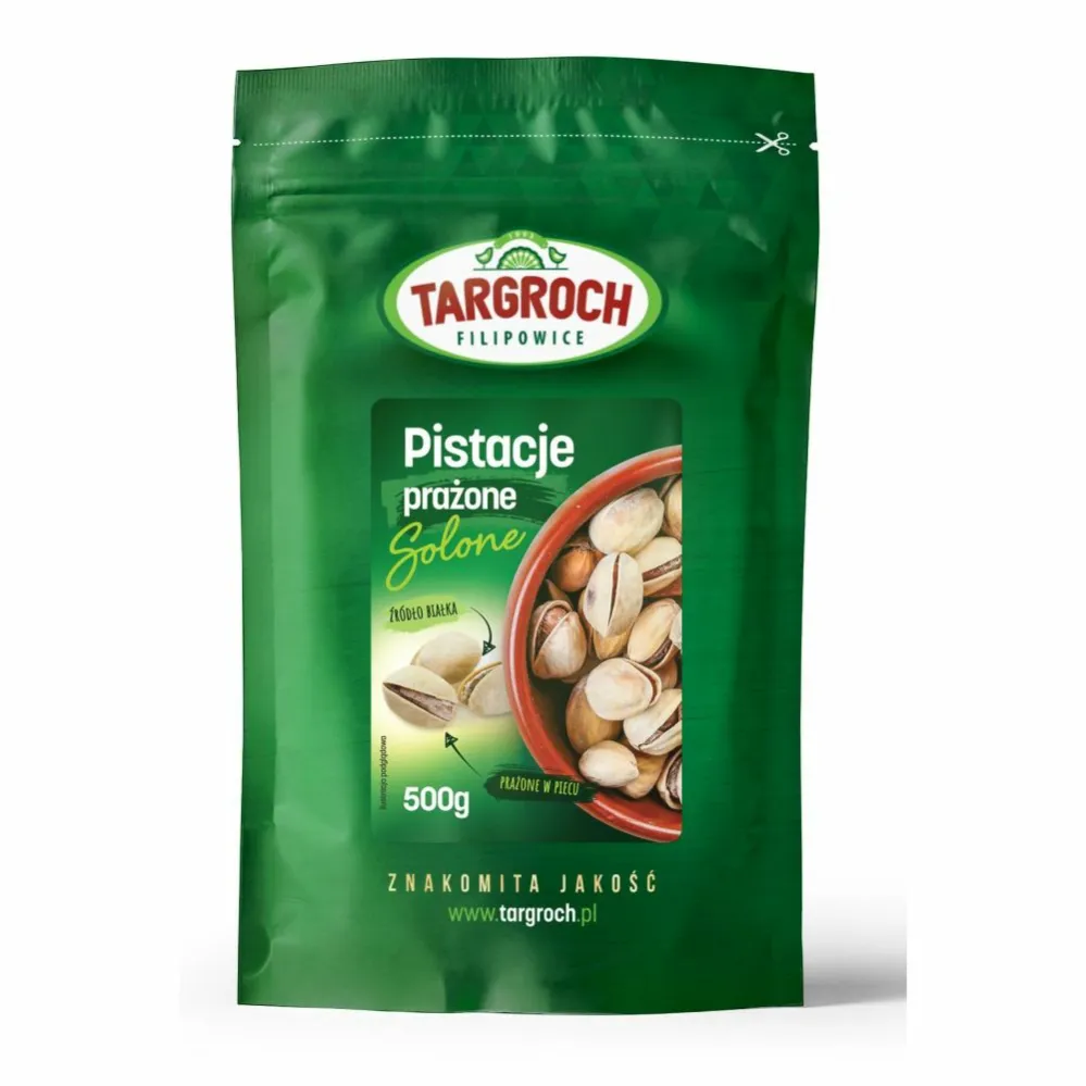 Pistacje Prażone Solone Extra 500 g - Targroch 