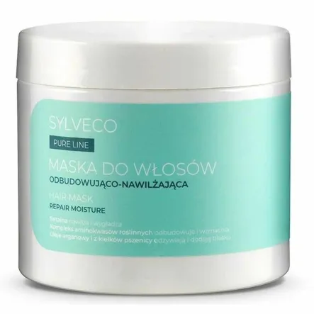 Maska do Włosów Odbudowująco- Nawilżająca 400 ml - SYLVECO PURE LINE
