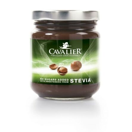 Krem czekoladowo-orzechowy z belgijskiej mlecznej czekolady z substancjami słodzącymi (erytrytol i glikozydy stewiolowe) 200 g