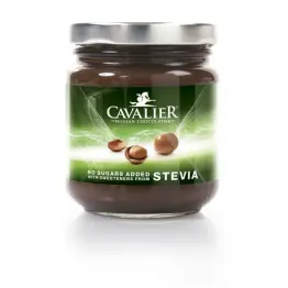 Krem czekoladowo-orzechowy z belgijskiej mlecznej czekolady z substancjami słodzącymi (erytrytol i glikozydy stewiolowe) 200 g