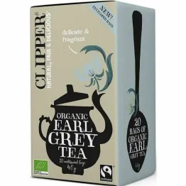 Herbata Czarna Earl Grey Fair Trad Bio 40 g (20x 2 g) - Clipper