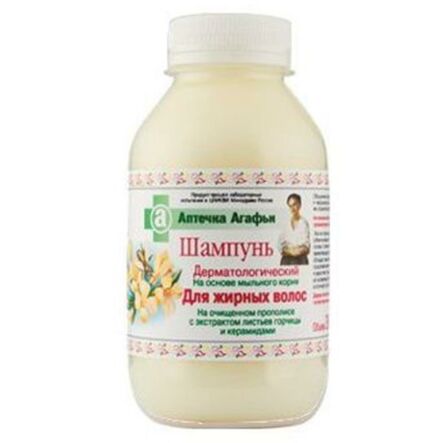 Szampon Do Włosów Tłustych 300 ml - Apteczka Agafii