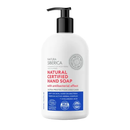Mydło do Rąk Antybakteryjne Ochrona i Pielęgnacja 500 ml - Natura Siberica