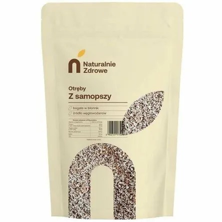 Otręby z Samopszy 500 g - Naturalnie Zdrowe (data: 11.10.2025)