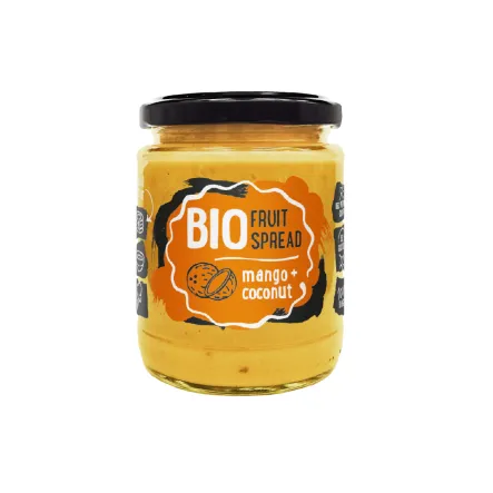 Krem Owocowy Mango Kokos Bio 245 g - Rudolfs